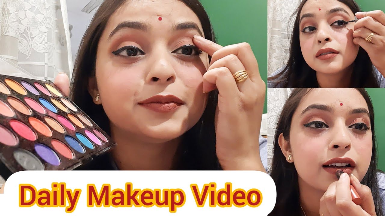 Makeup नई Dulhan के लिए 😍 कैसे नई दुल्हन को होना चाहिए Daily तैयार ? Makeup Routine for New  Bride