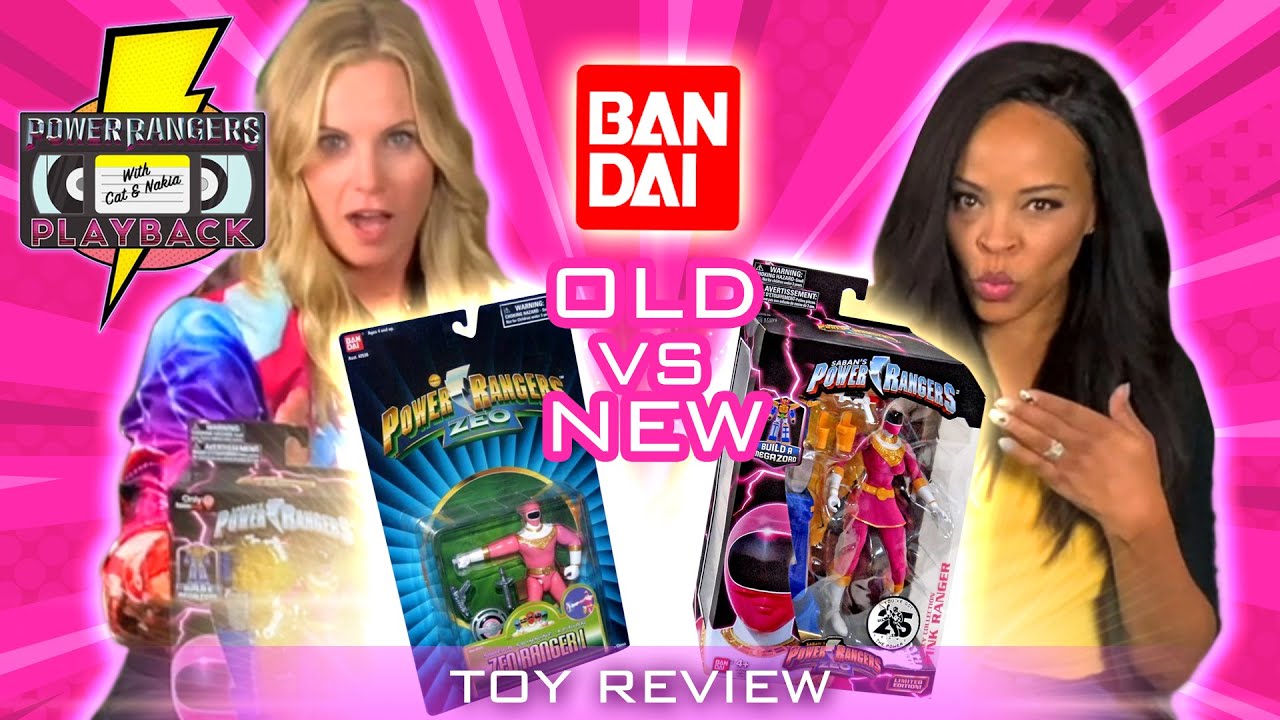 Power Rangers Pink Ranger Toy Review