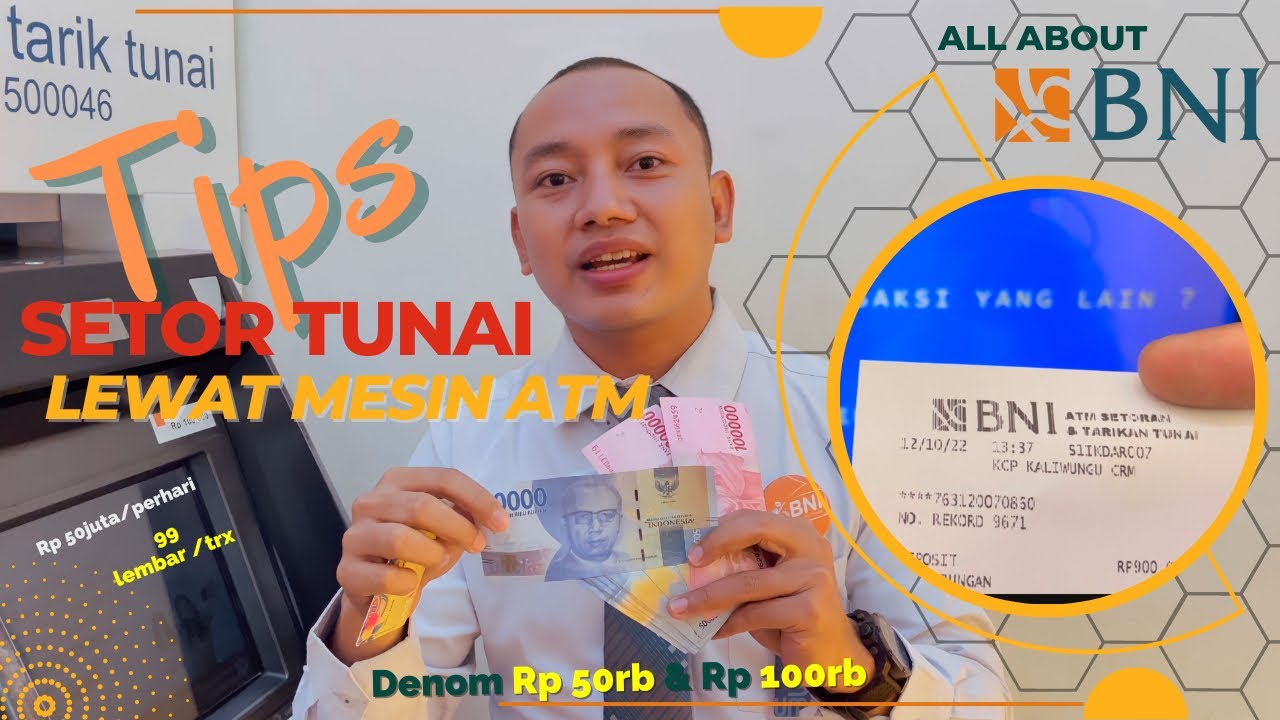 Cara Setor Tunai di Mesin ATM BNI