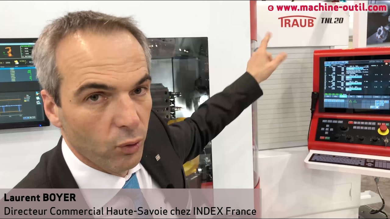 INDEX a exposé son tour TRAUB TNL20 sur le SIMODEC