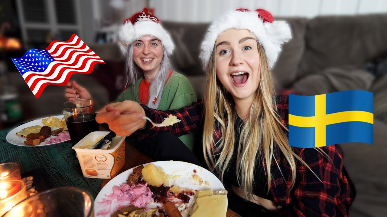My AMERICAN FRIENDS try SWEDISH CHRISTMAS in LOS ANGELES