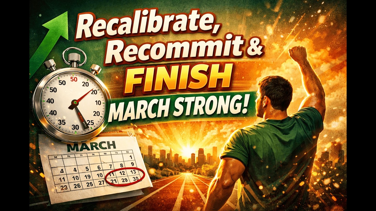 Mid-Month Reset | Recalibrate, Recommit & Crush the Rest of March