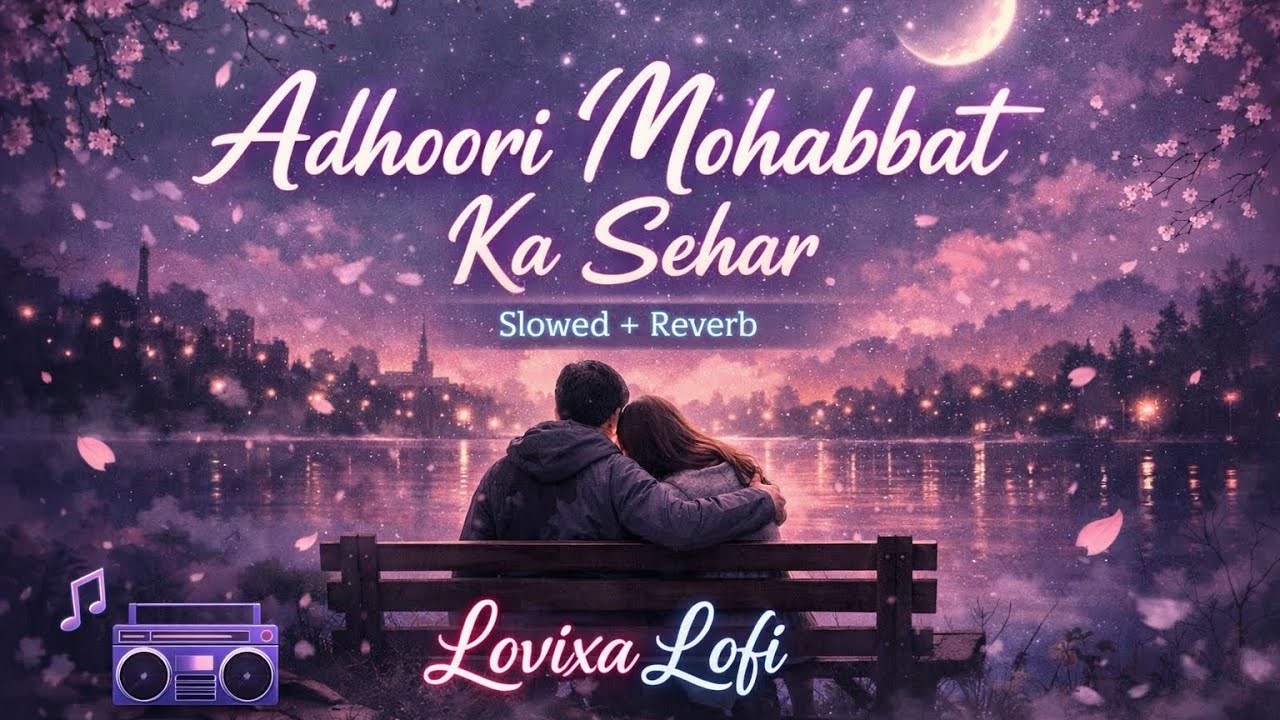 Adhoori Mohabbat Ka Sehar 💔 (Slowed + Reverb) | Hindi Lofi Song | Lovixa Lofi