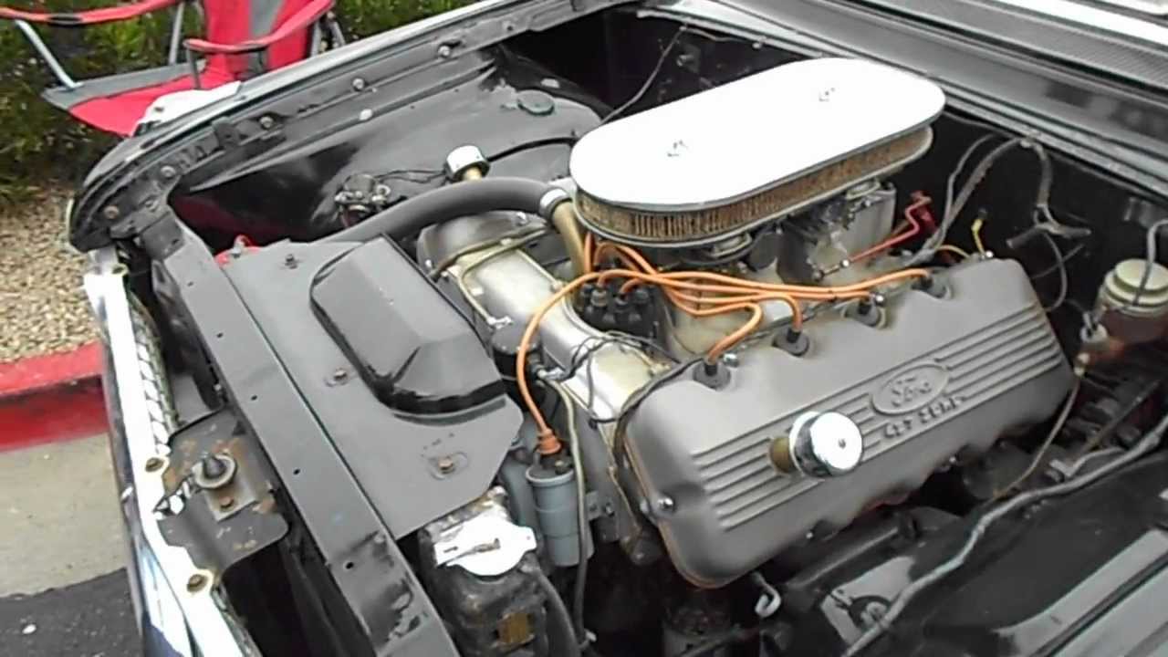 Start Up 1961 Ford Starliner 427 SOHC 