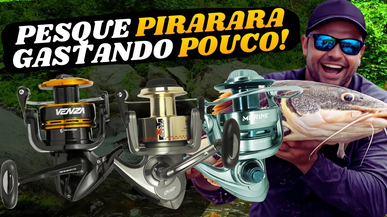 Qual Molinete Comprar para Pirarara? Top 3 Custo-Benefício (2026)