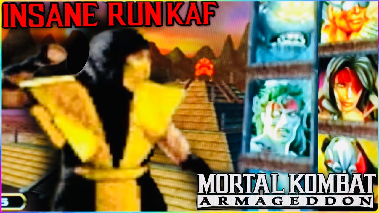 Mortal Kombat Armageddon – MK1 Scorpion: геймплей создания бойца (KAF #9)