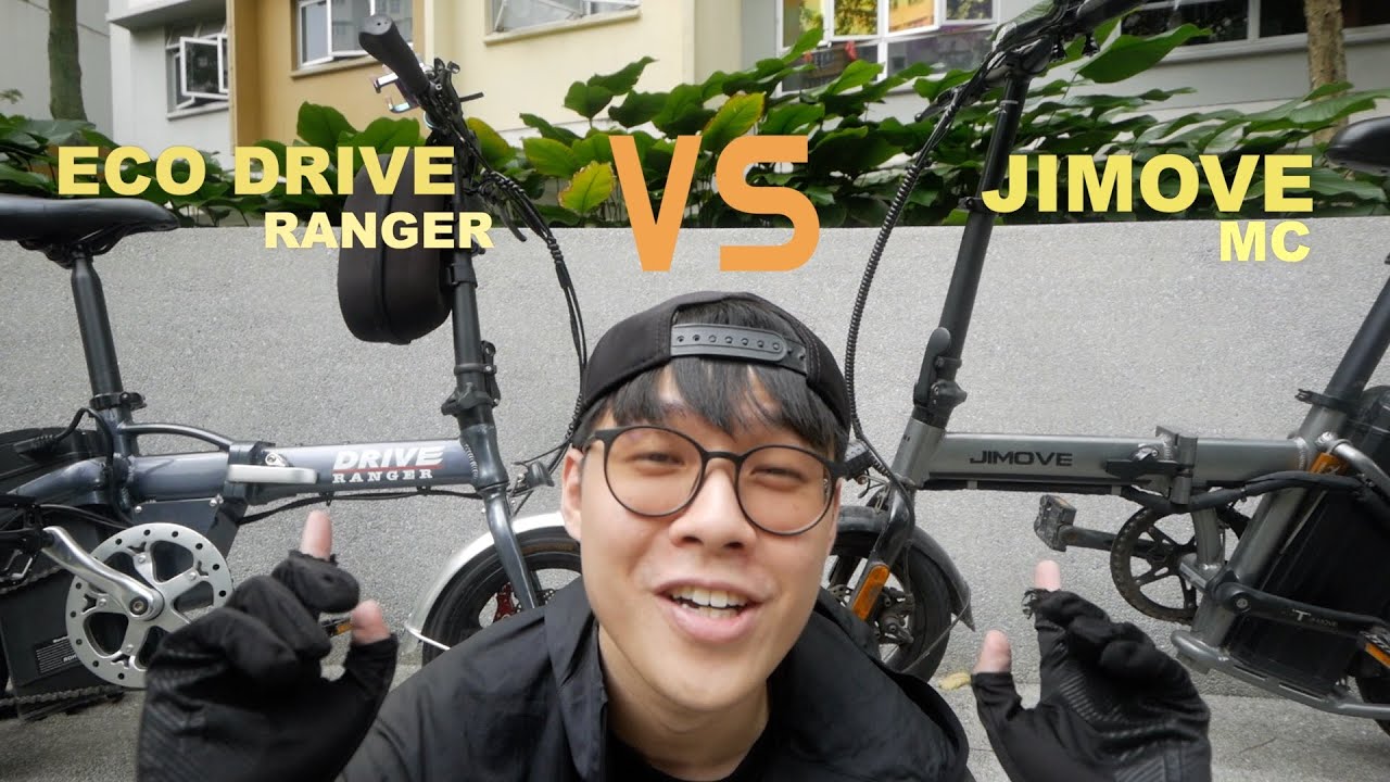 JIMOVE MC VS ECO DRIVE RANGER REVIEW! | BEST 14INCH FOLDABLE EBIKE FOR GRABFOOD DELIVERY!