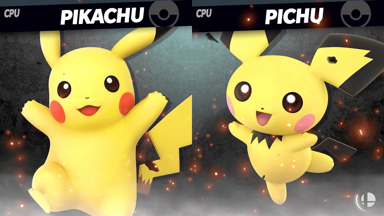 Super Smash Bros. Ultimate: Pikachu VS Pichu