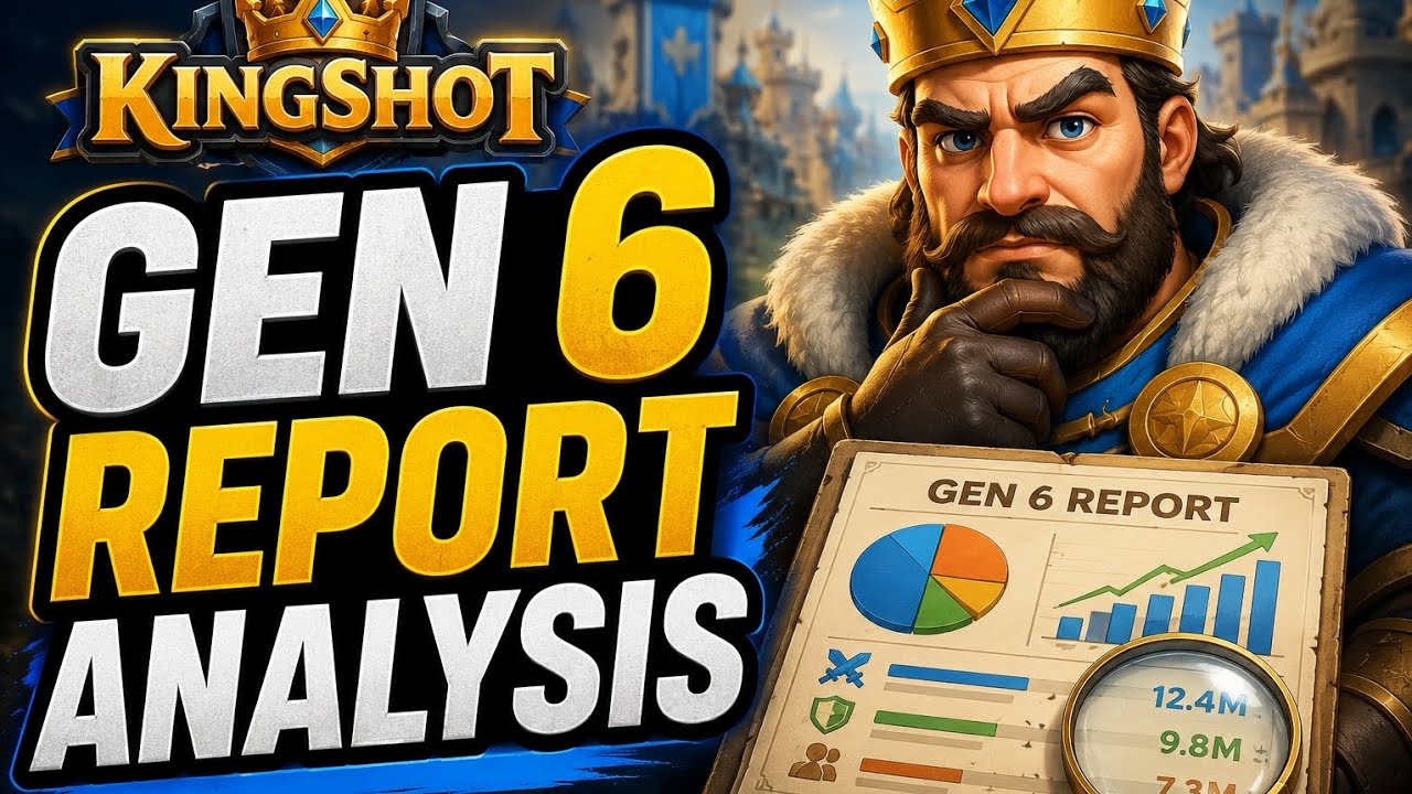 Анализ отчетов 6-го поколения в Kingshot. Советы и хитрости: какие соотношения войск и героев исп...