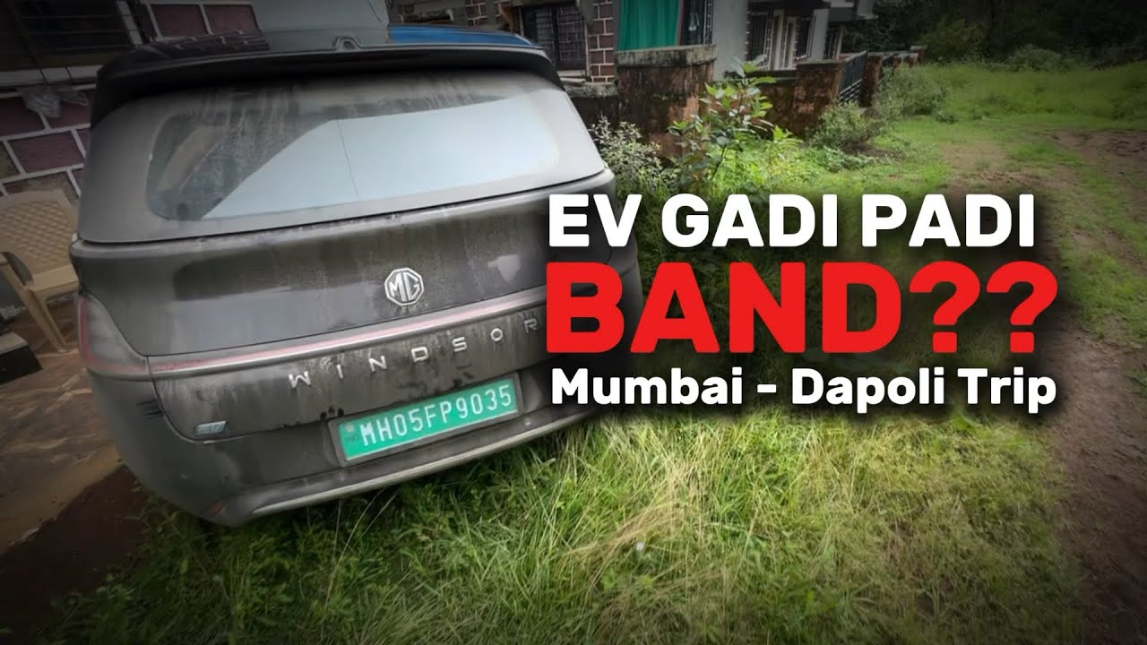 Kya EV Gadi Pohchegi Konkan??😶 l Mumbai - Dapoli l Vlog 11