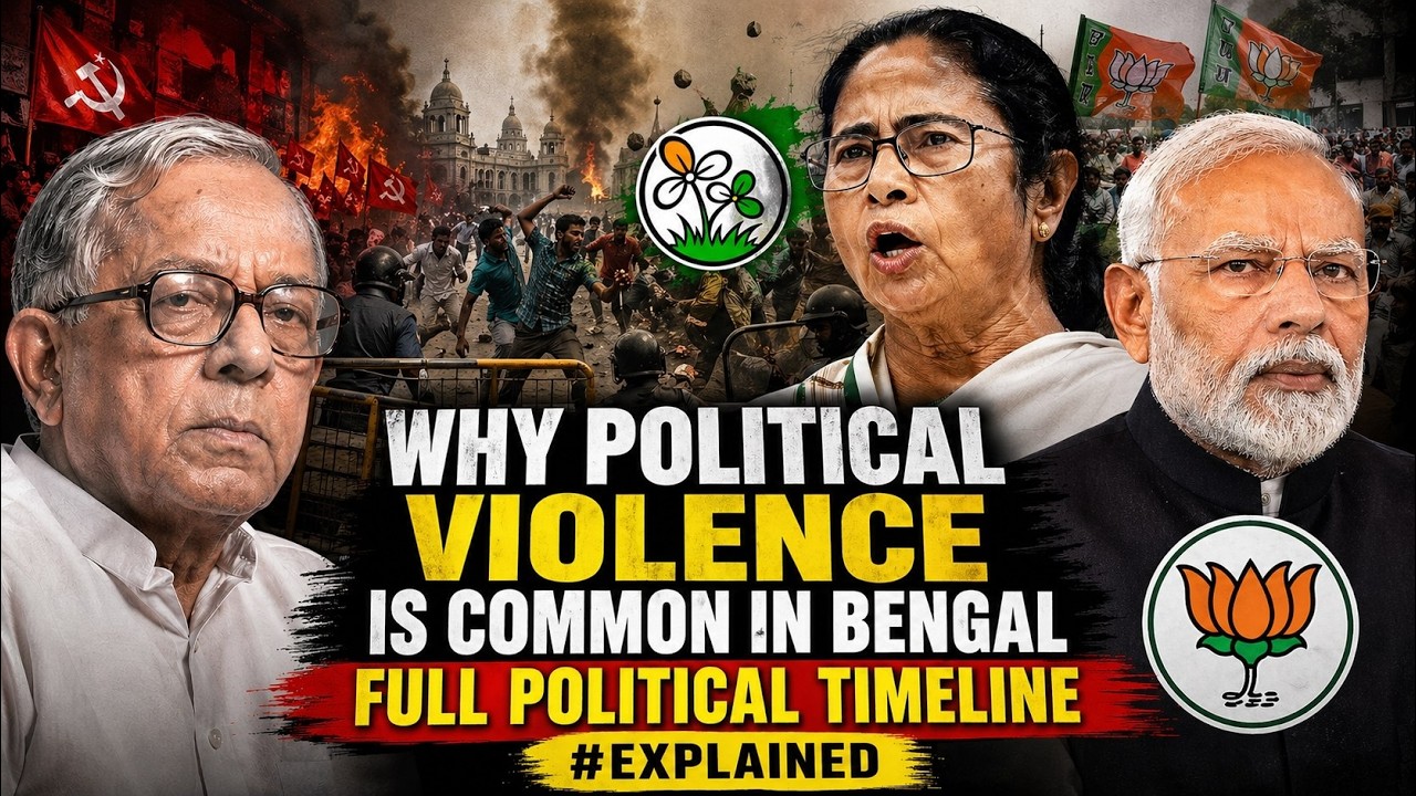 The Cycle of Power: Why Political Violence Never Ends in Bengal | #tmcvsbjp  #westbengalnews #upsc