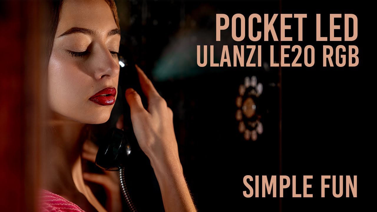 A Pocket Full of Sunshine. Ulanzi LE20 20w