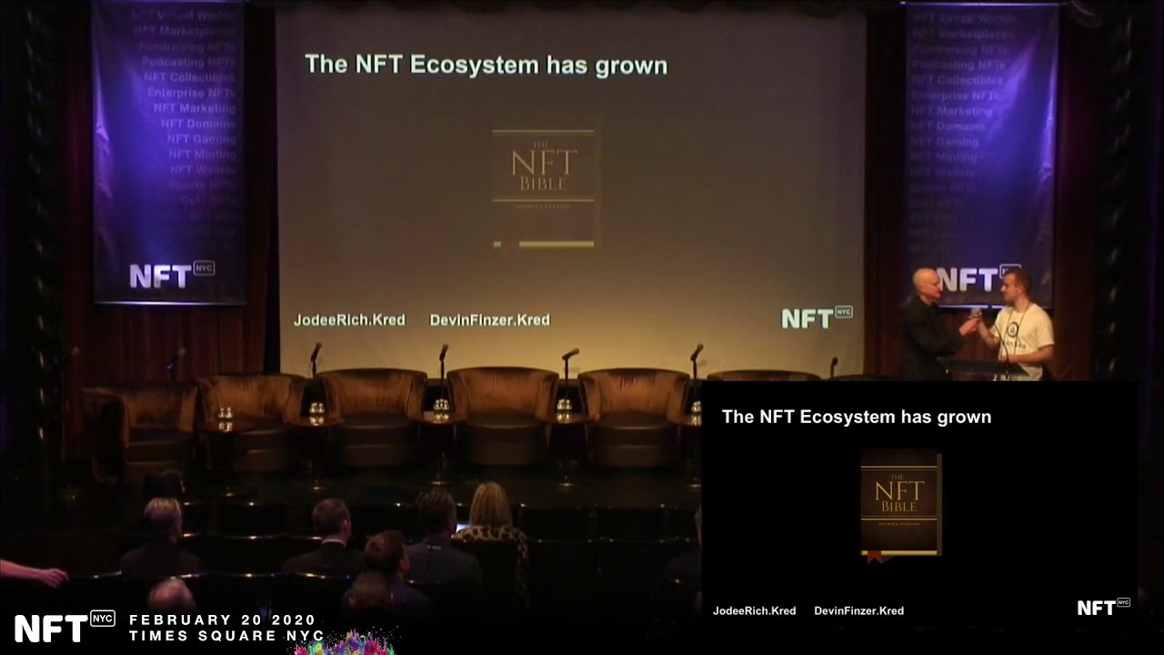 1. Джоди Рич и Девин Финзер &mdash; Вступление к NFT.NYC 2020