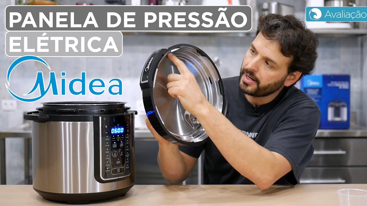 Avaliação da PANELA DE PRESSÃO Elétrica MIDEA MasterSteam | Harpyja