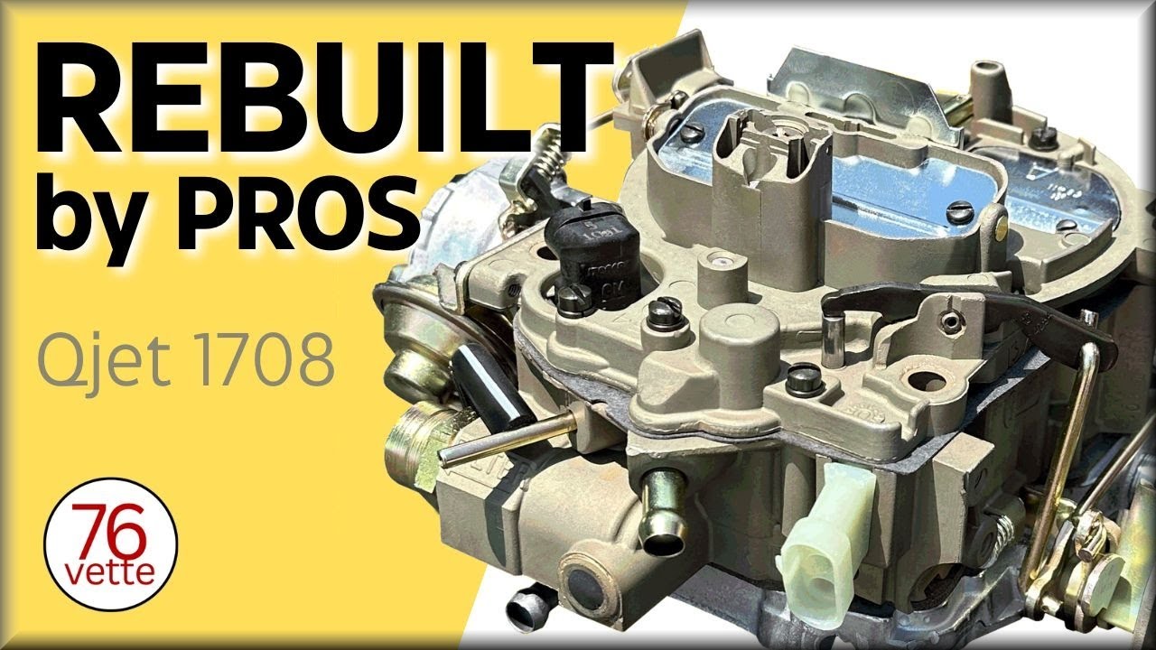 Quadrajet Carburetor PROFESSIONAL Rebuild