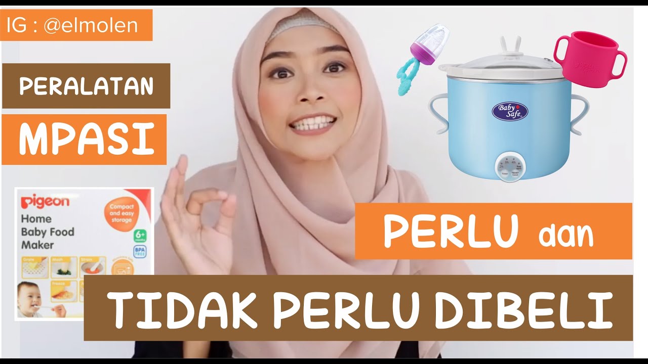 Persiapan MPASI yang PERLU dan TIDAK PERLU DIBELI | EKONOMIS | #MPASITRAVEL
