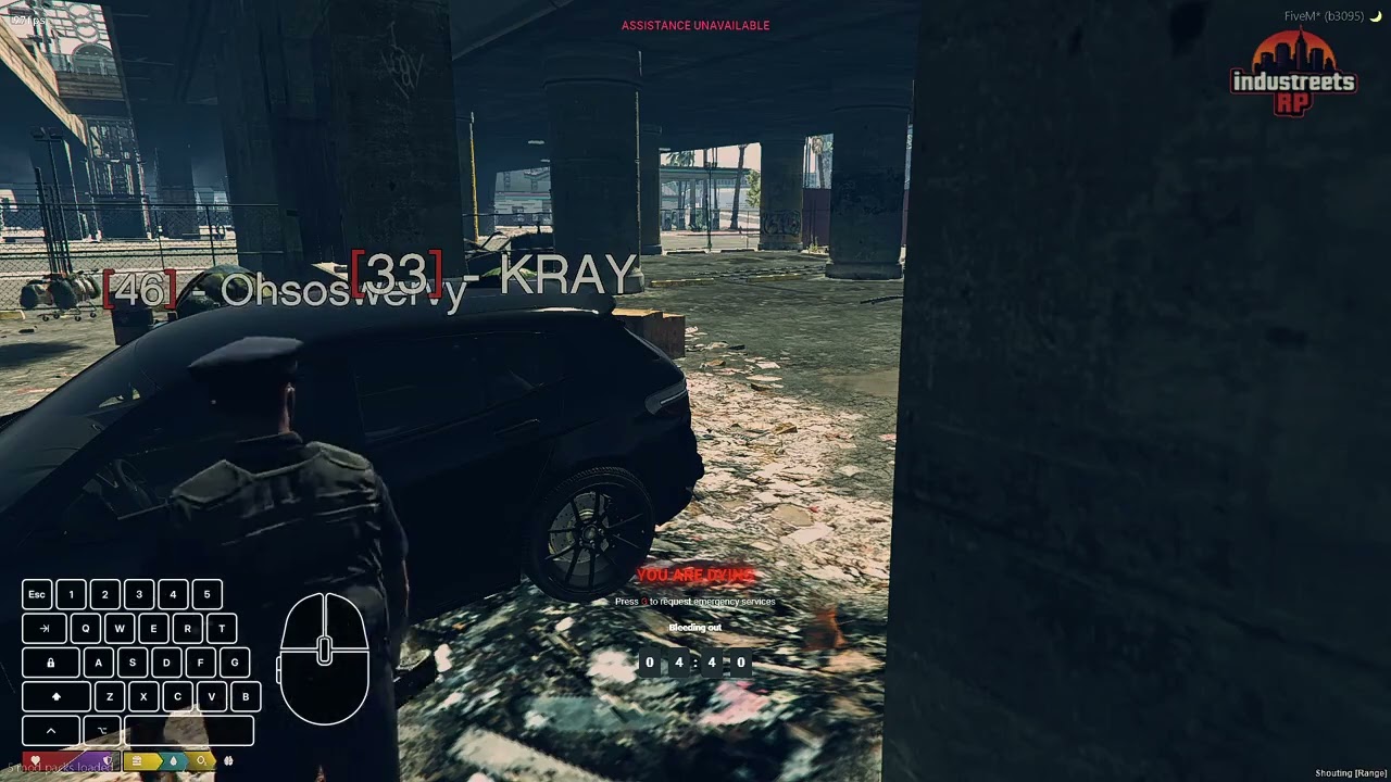 INDUSTREETS RP HOW KRAY ESCAPE JAIL AGAIN! Police vs Kray 2/2
