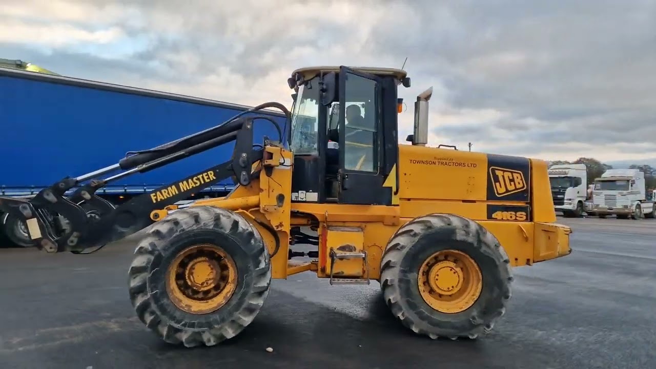 2001 JCB 416S Loading Shovel, Entered into Auction