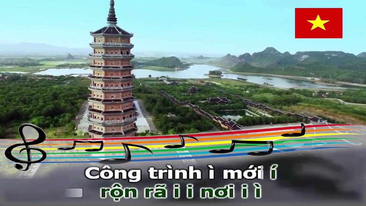 Karaoke h&aacute;t ch&egrave;o _  H&aacute;t về Tổ Quốc L&agrave;n điệu đường trường thu kh&ocirc;ng