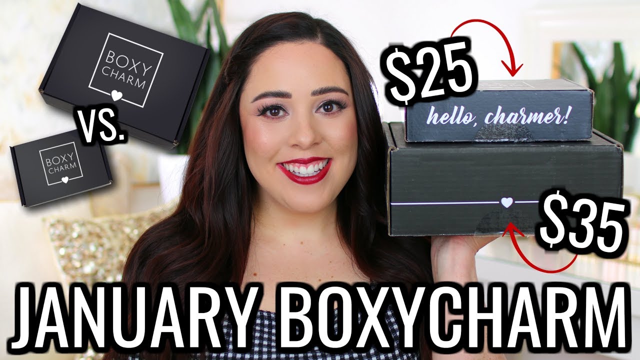 BOXYCHARM VS. BOXYCHARM PREMIUM JANUARY 2020!