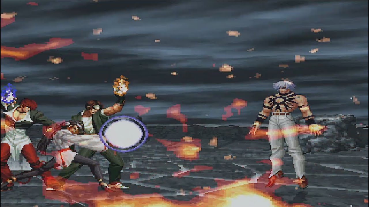 [KOF MUGEN] Todas las escenas en mitad de pelea