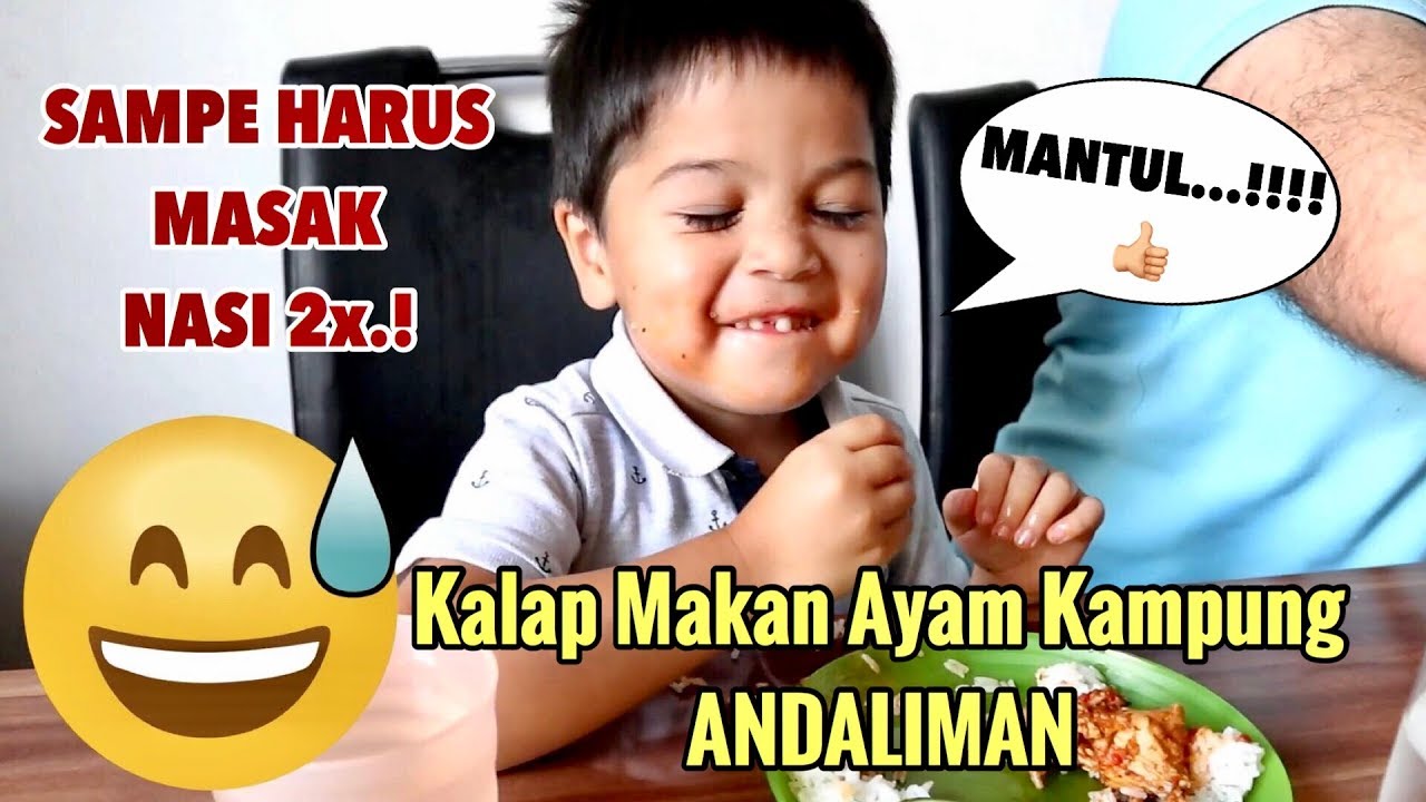 AYAM KAMPUNG ANDALIMAN BIKIN KALAP.! HARUS MASAK NASI LAGI🤣
