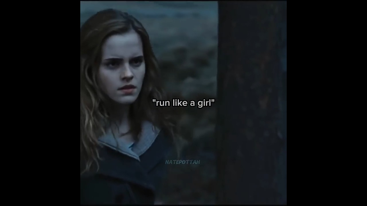 I never realized that Hermione might have run not out of fear of death |#harrypotter #edit #hermione