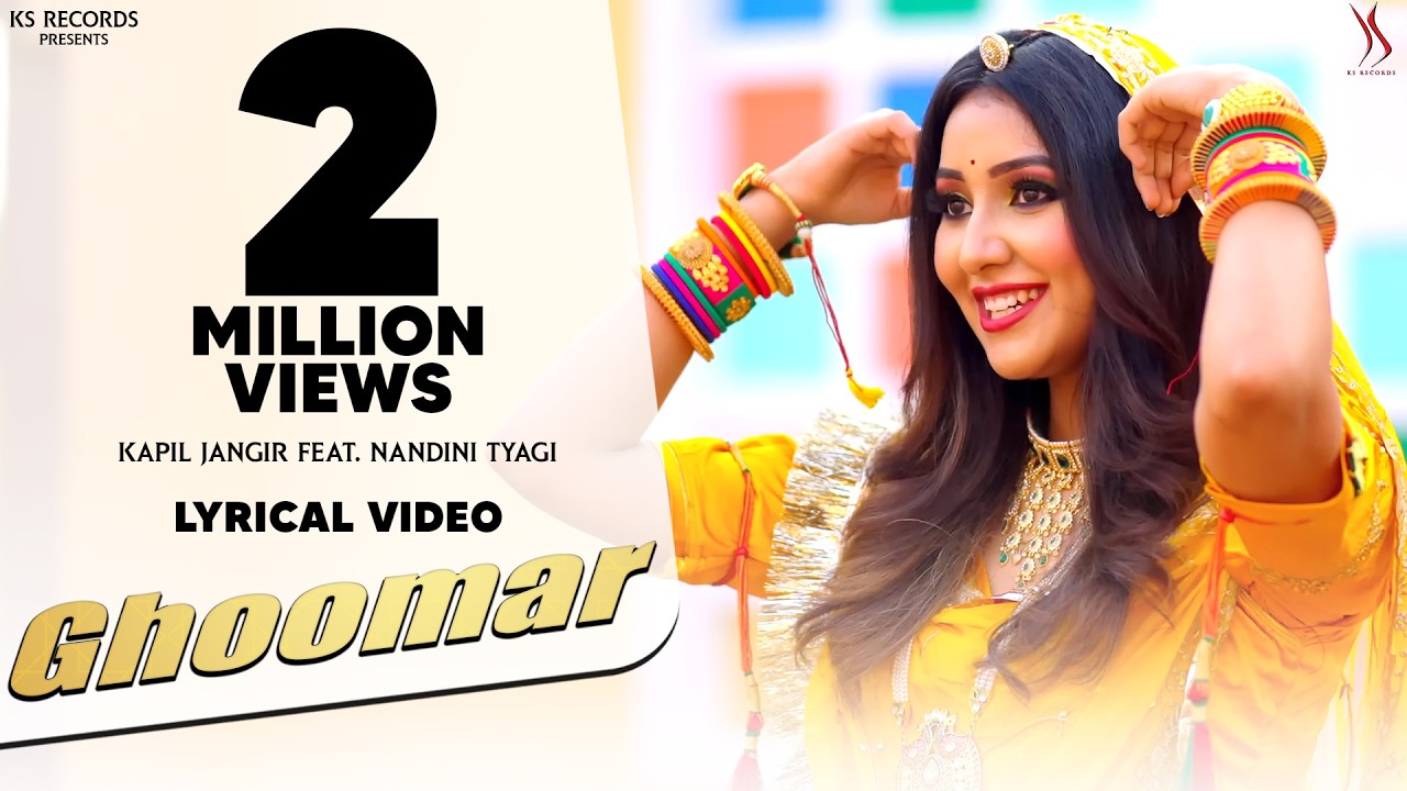 Ghoomar (Original Song) (Official Lyrical Video) | Nandini Tyagi | Kapil Jangir | Rajasthani Song