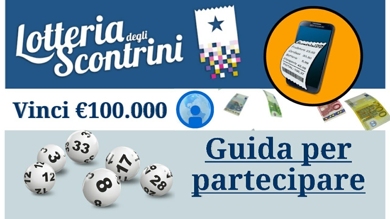 LOTTERIA DEGLI SCONTRINI: come partecipare - Guida completa