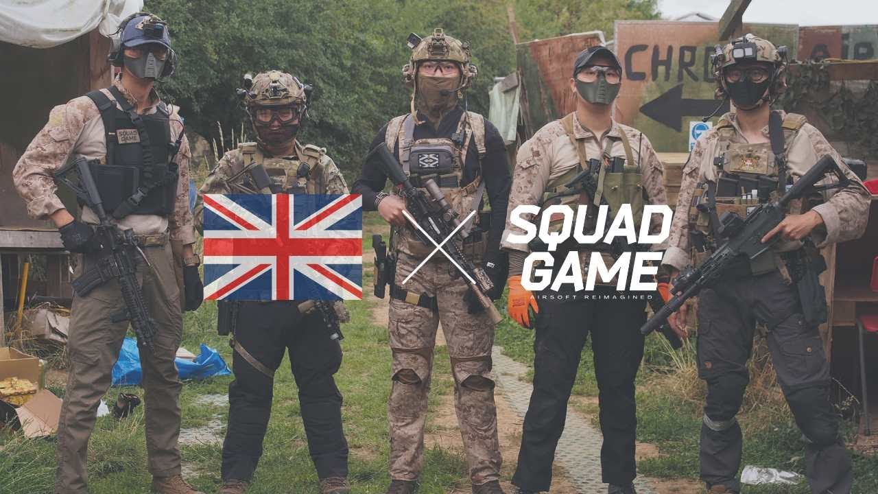 🇬🇧英國Wargame版「試玩毛」Squad Game UK❗️｜食雞定係食手榴彈放題？｜Airsoft Battle Royale｜Squad Game Hong Kong