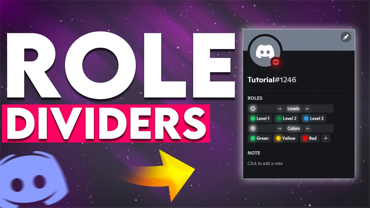 Создайте разделители ролей/категории на вашем сервере Discord 2022