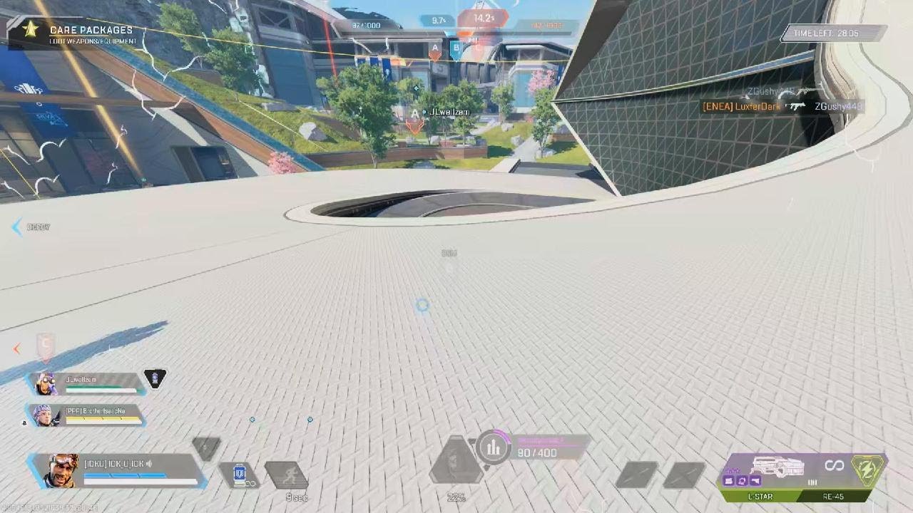 24 kill and 5k damage let go Apex Legends