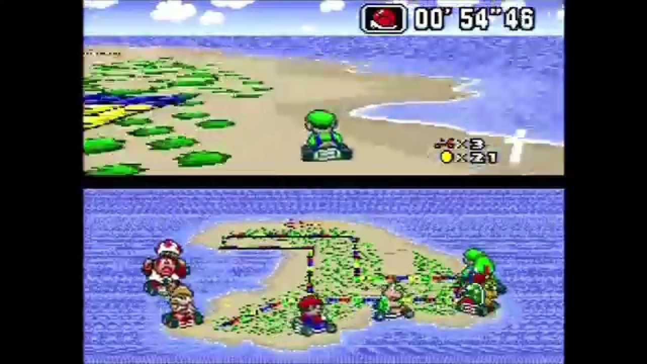 Super Mario Kart - 150cc Special Cup (Actual SNES Capture)