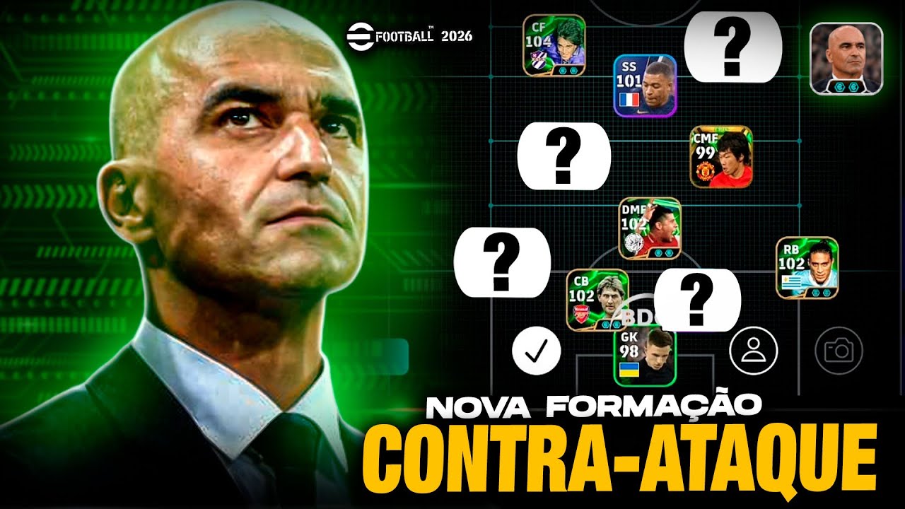 INSANO🔥 COMO MONTAR A NOVA FORMAÇÃO 4-13-2 META QUE TODO MUNDO TA USANDO NO EFOOTBALL 2026!