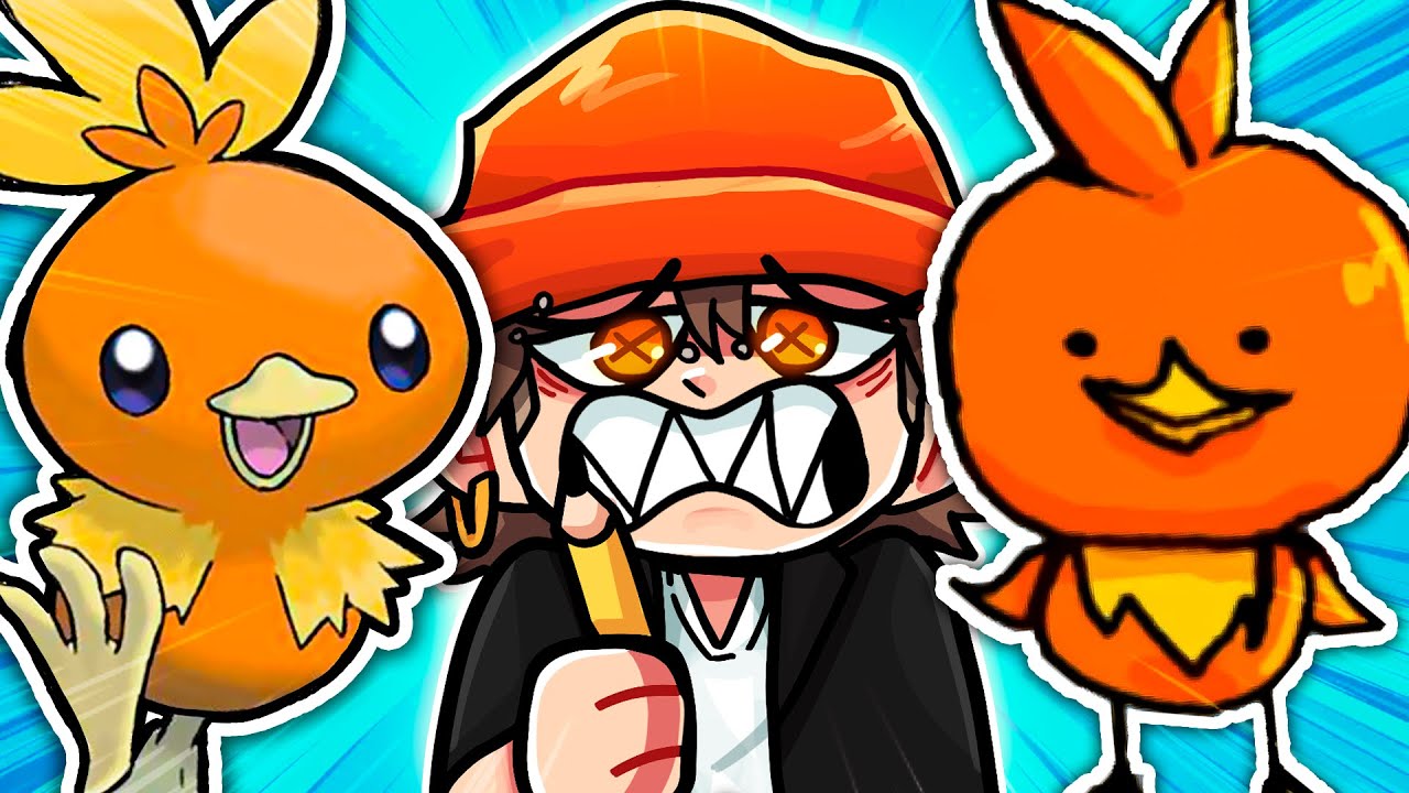 Poketubers Desenhando POKÉMON de CABEÇA no Gartic Phone