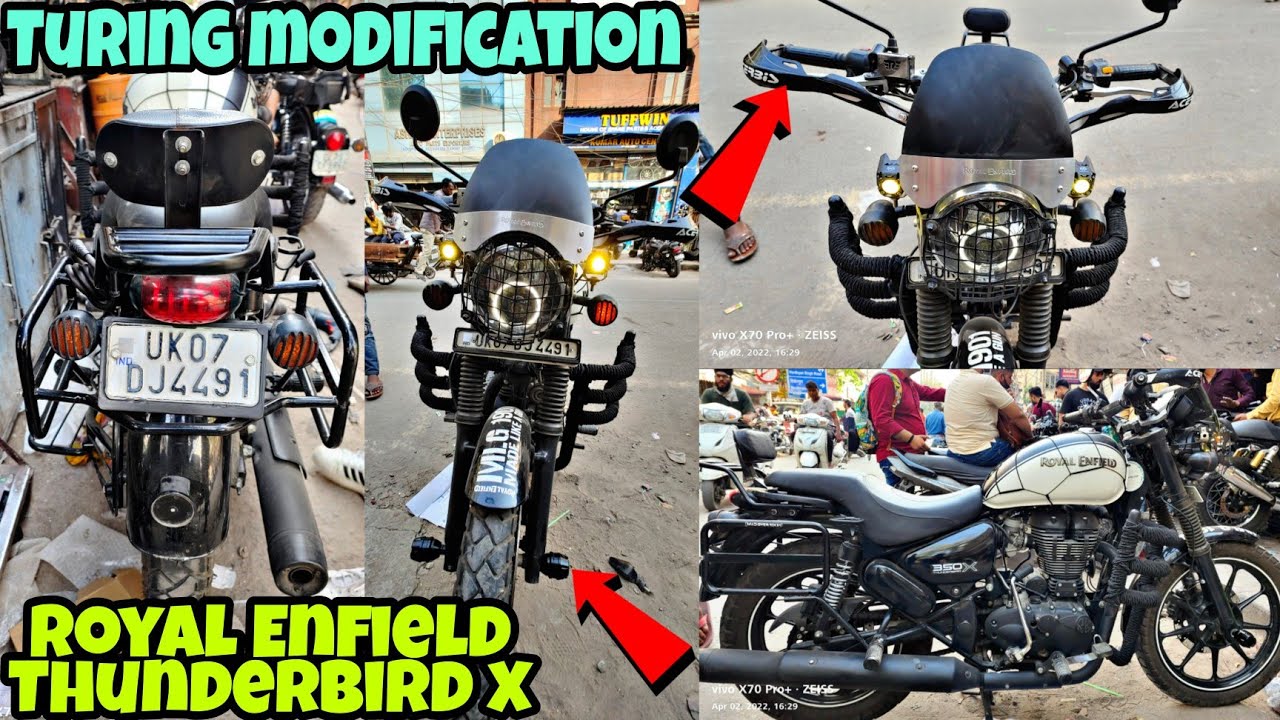 Royal enfield thunderbird x modified | Thunderbird 350x | royal Enfield
