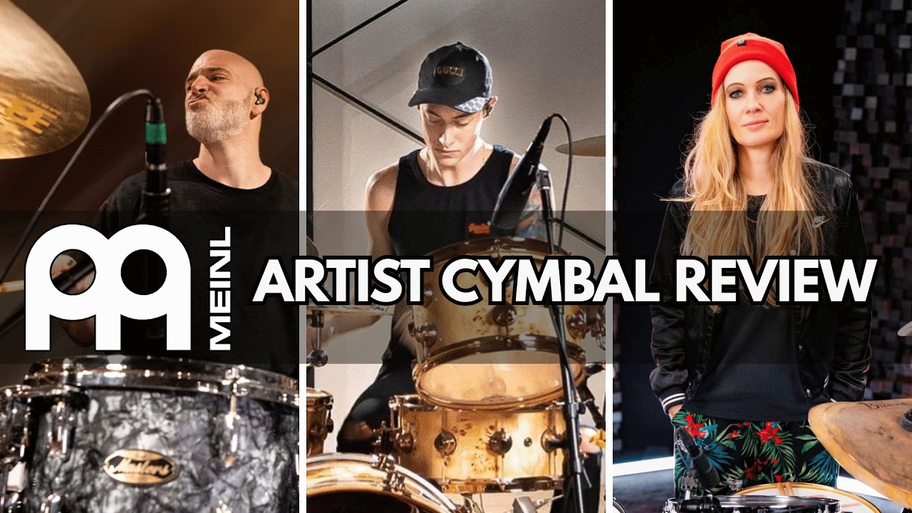 Обзор тарелок Meinl Artist Concept | Мэтт Халперн, Люк Холланд и Аника Ниллс