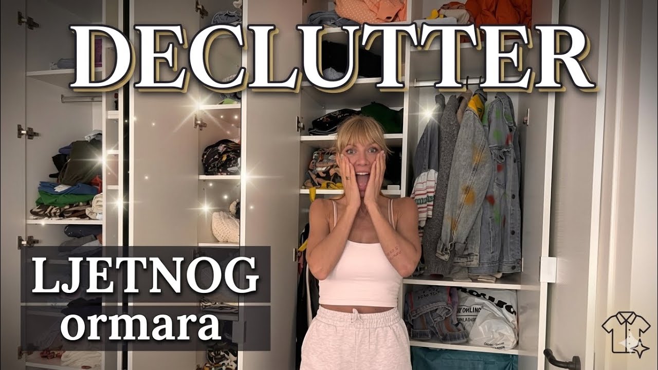 DECLUTTER ljetnog dijela ORMARA & TRY ON: Što zadržavam, a što ide dalje? 🤔