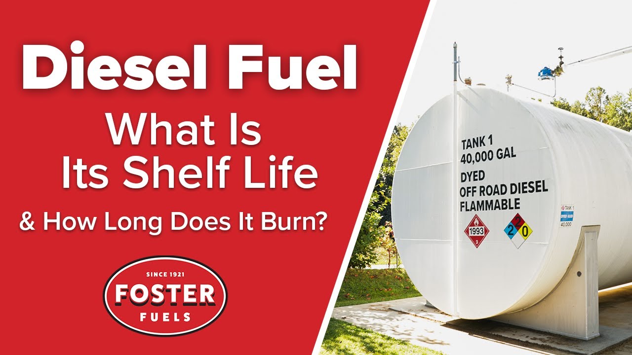 Diesel Fuel | Shelf Life & How Long It Burns | Foster Fuels