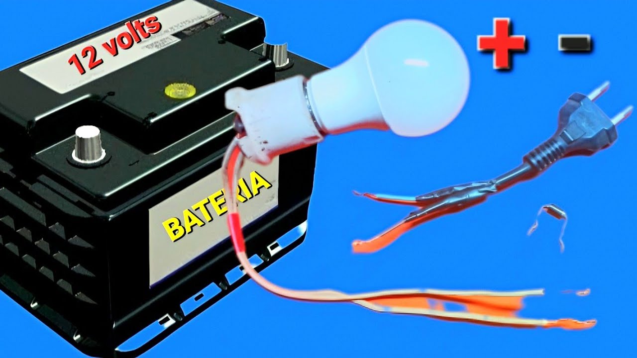 Como carregar bateria de carro ou moto do jeito certo com lâmpadas led