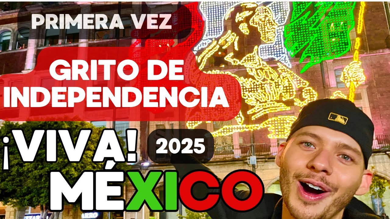 Así se vive el GRITO DE INDEPENDENCIA 2025 en MÉXICO - El PRIMER GRITO de Claudia Sheinbaum 🇲🇽