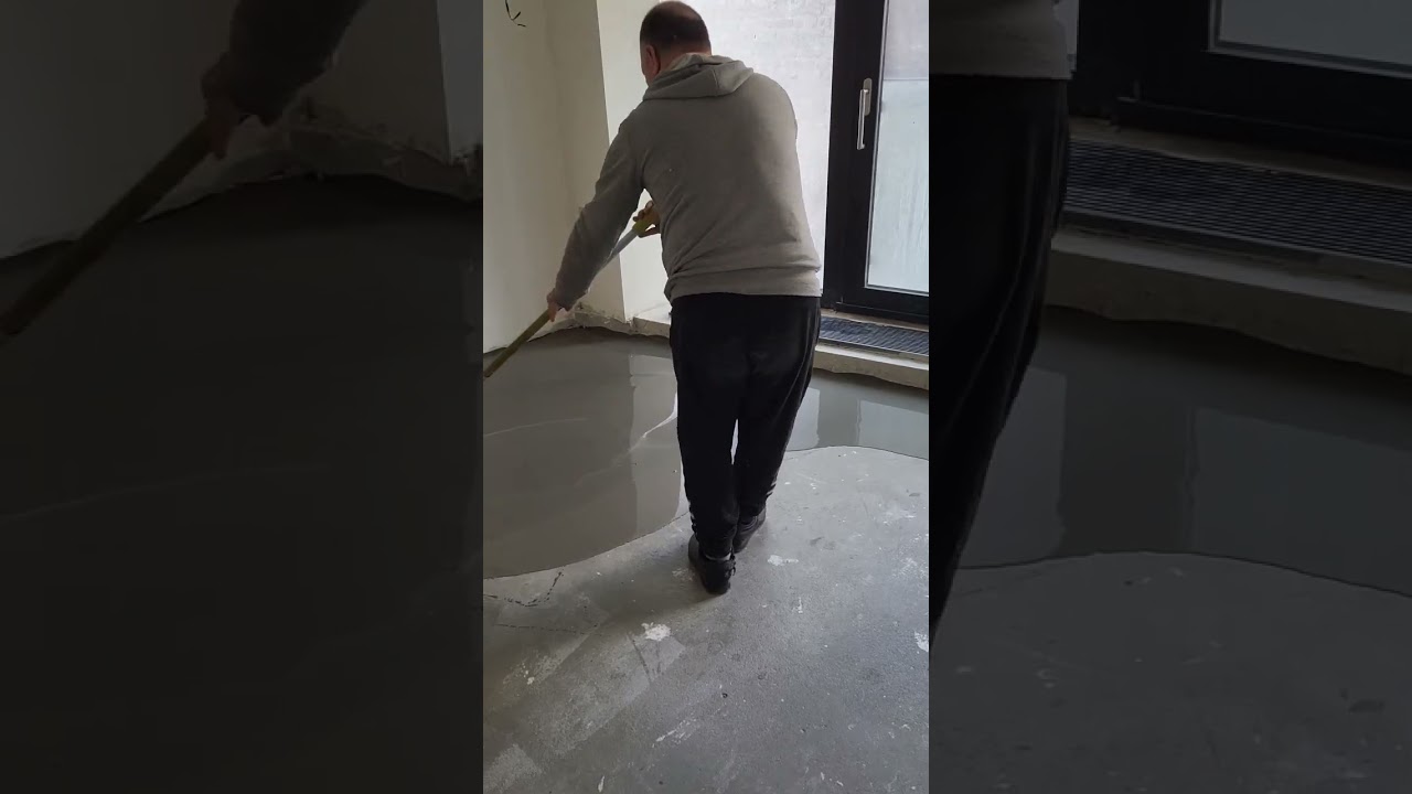 Self leveling compound Tarkett slc 250 #floor #newfloor #renovation