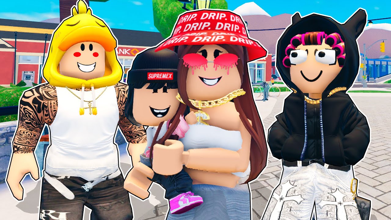 NOS CONVERTIMOS EN UNA FAMILIA ESTILO DRIP EN ROBLOX!
