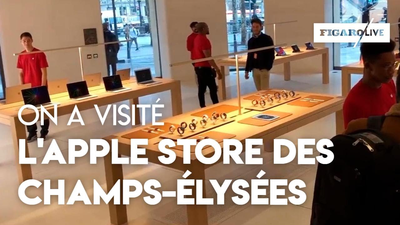 Nous avons visité l'Apple Store des Champs-Élysées en avant-première