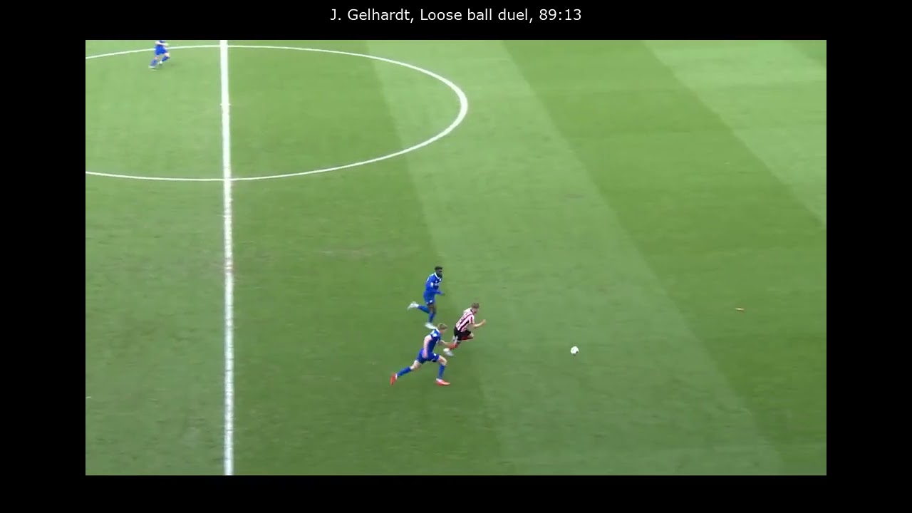 Joe Gelhardt |  Cardiff City vs Sunderland 2023-04-10 Match Highlight | Every Touch