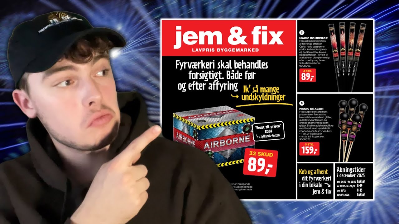 Et Kig På Jem & Fix' Fyrværkeri Katalog 2025-2026