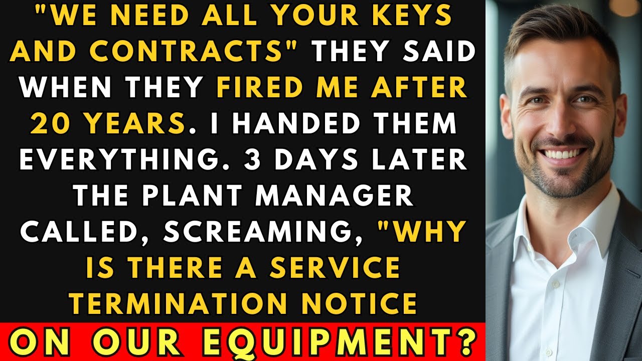 They Fired Me. I Shut Down Their Plant - 20 Years, Service Contracts, Total Justice