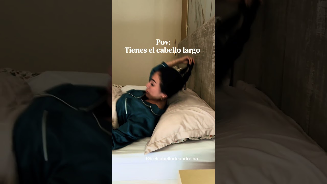 Cuando tienes el cabello largo