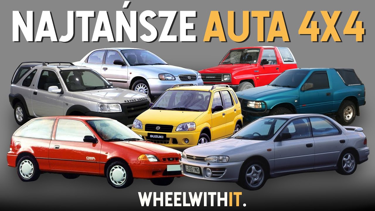 10 Najtańszych aut z napędem 4x4
