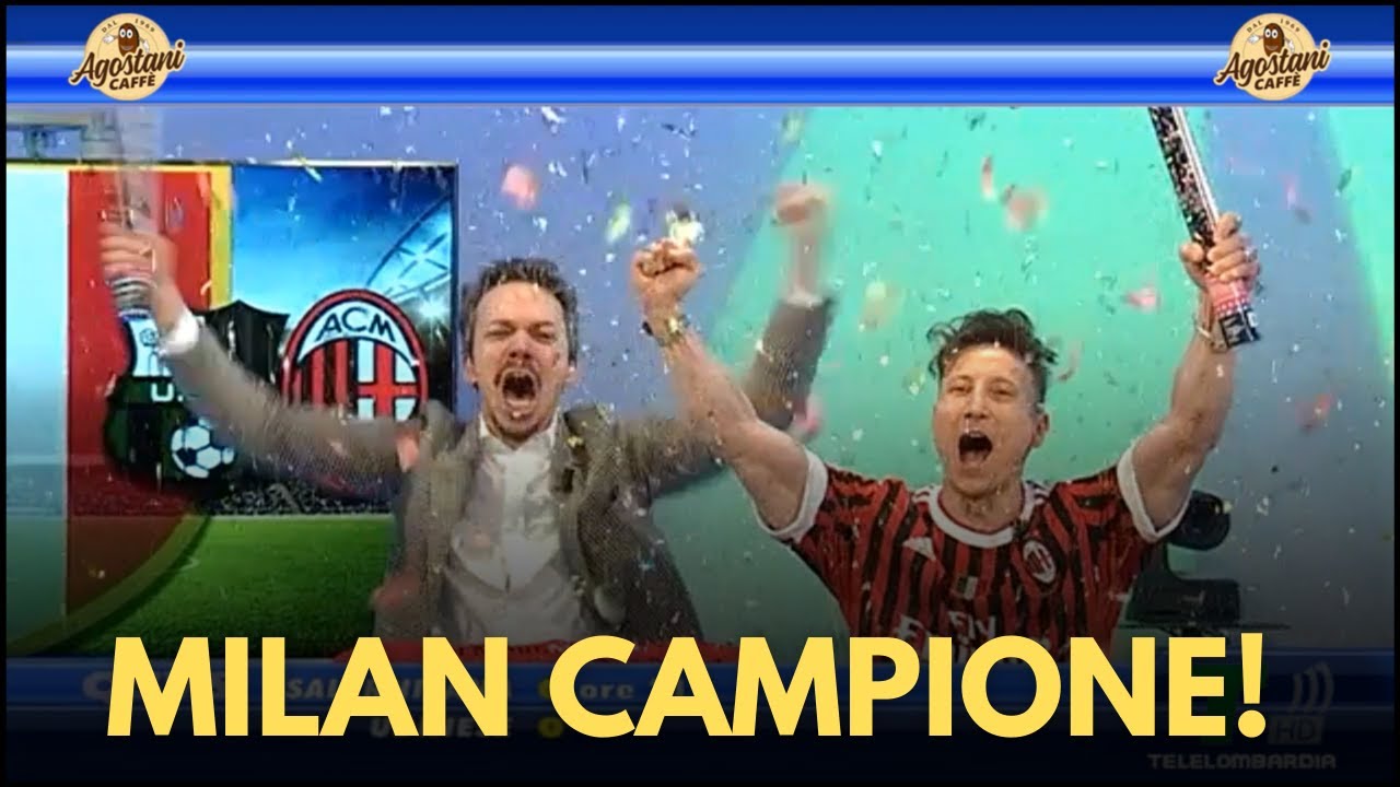GOL DI MILAN E INTER: LO SCUDETTO È ROSSONERO!!!